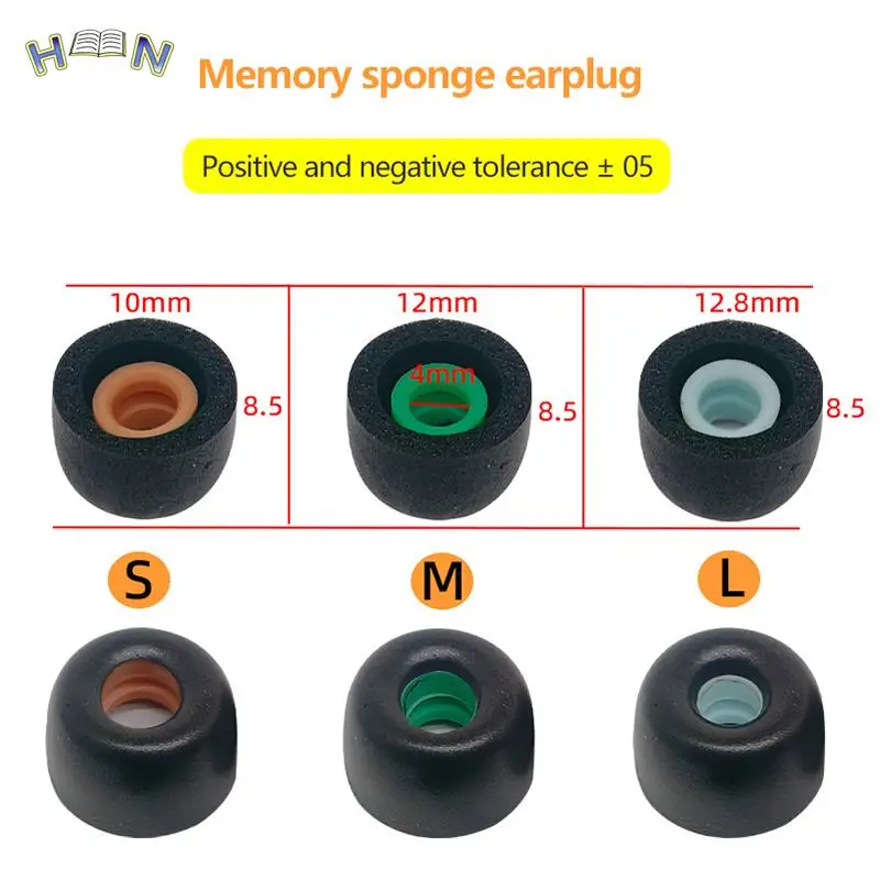 Hot sale 1pair Ear Tips For WF-1000XM4 Soft Silicone Protective Earbuds Anti-allergic Ear Plugs Avoid Falling Off Ear Pads Cover