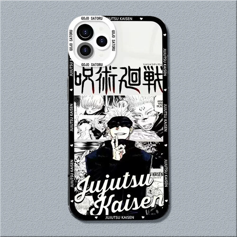 Cartoon Anime Jujutsu Kaisen custodia per telefono per Samsung A35 A55 A52 A32 A15 S24 S21 FE S23 Ultra S22 Plus A13 A33 A14 A54 A34 Cover