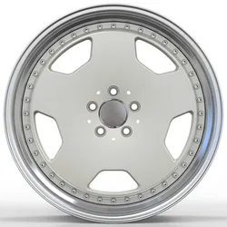 Custom 2 Piece Forged Wheels 19 20 21 22 Inch Concave Wheels Silver Car Rims for G E C Class AMG