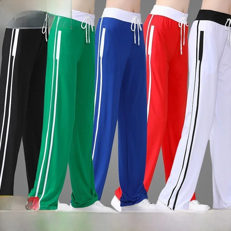 

Summer New Square Dance Outfit ort Sve Sports Set Qui Dry Fitn Pants Dance Costume Women's Ethnic Stage Clothing