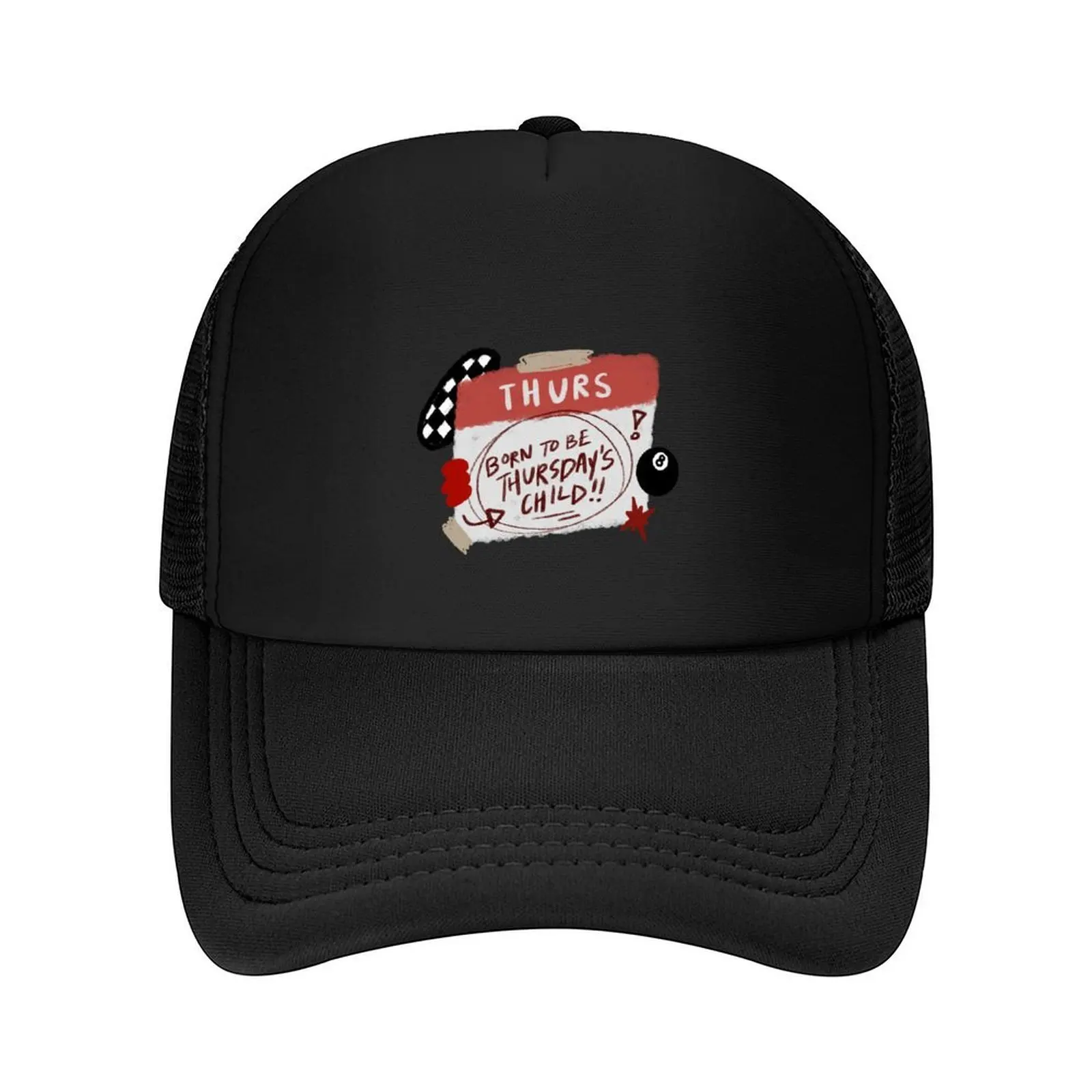 

txt thursday’s child has far to go Baseball Cap Fashion Beach tea Hat Beach Golf Hat Designer Man Women's