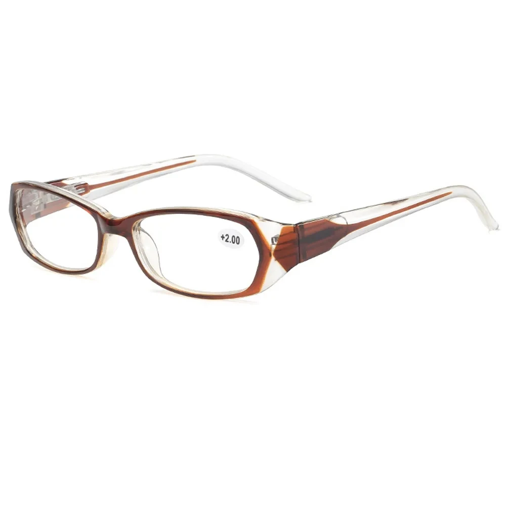 2024 Fashion Retro Anti-blue Reading Reading Glasses Ladies Reading Glasses Computer Prescription Glasses +100+400