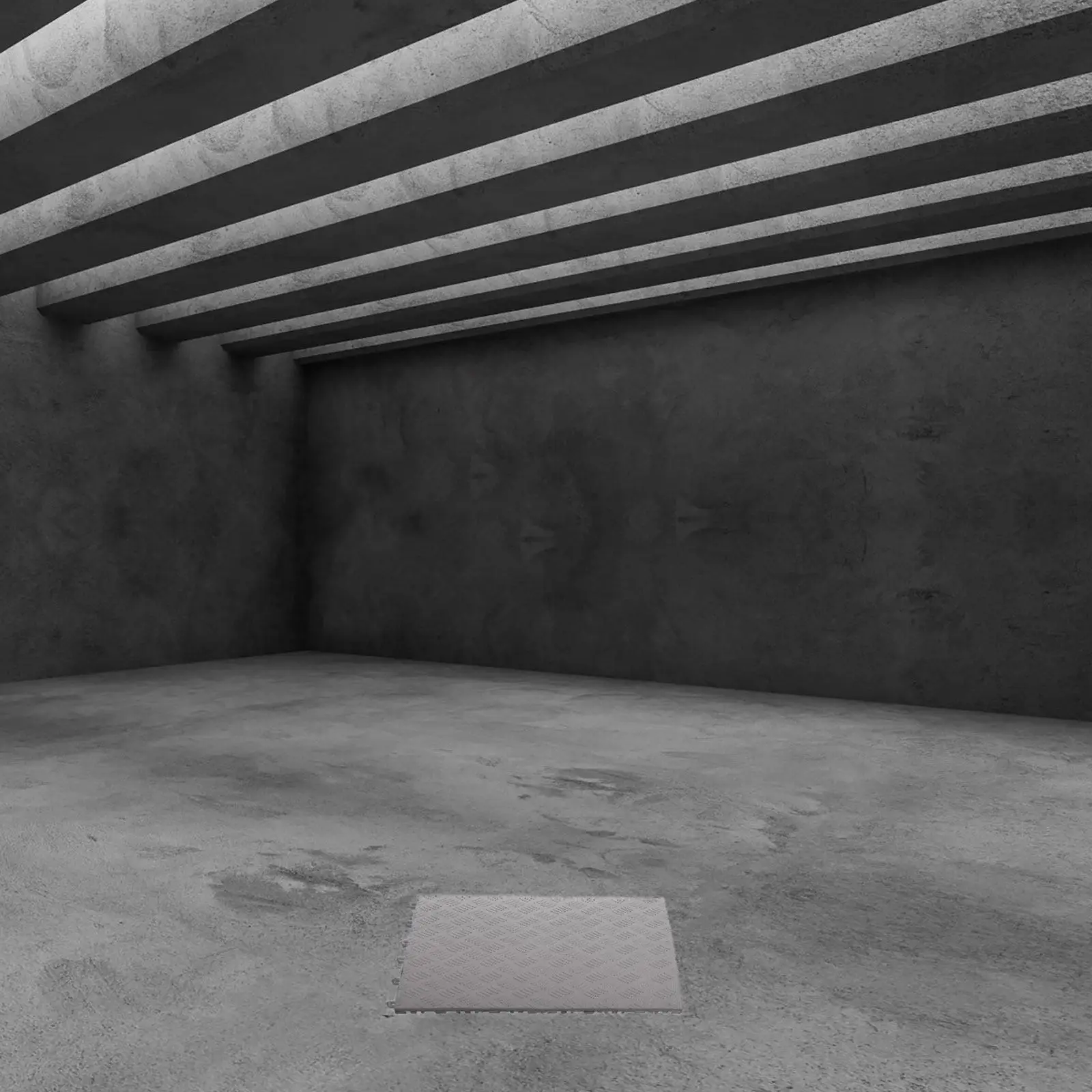 

Thickened Interlocking Plastic Floor Tiles Non-Slip Garage Flooring Mat for Home Gym Outdoor Deck Drainage Heavy-Duty Modular