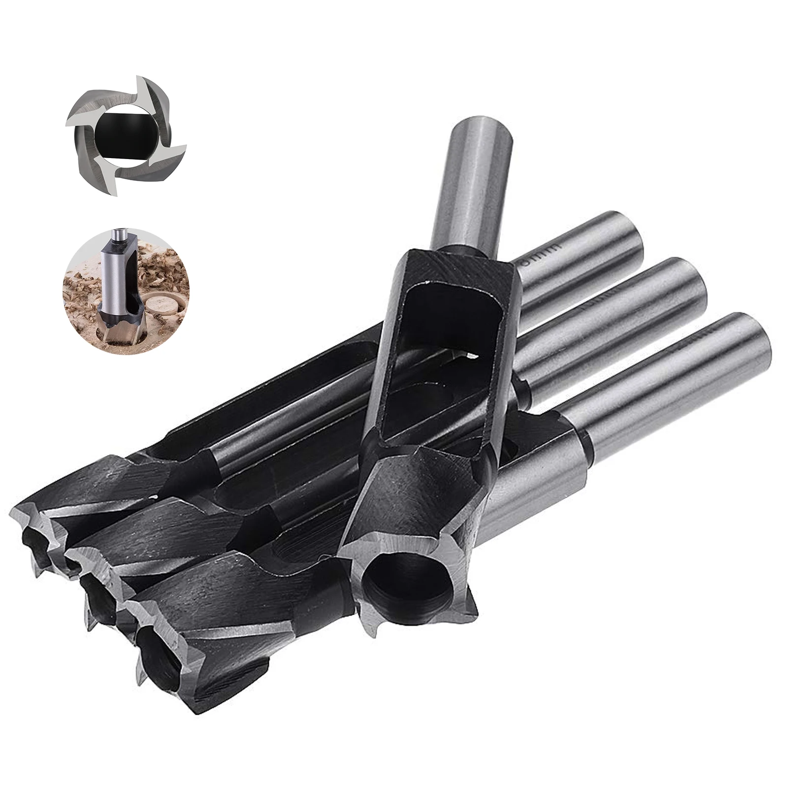 Taladro de tapón de madera, broca de espiga de 8-60mm, fabricante de espiga, cortador de agujeros de tapón cónico, broca de agujero de barra redonda para carpintería