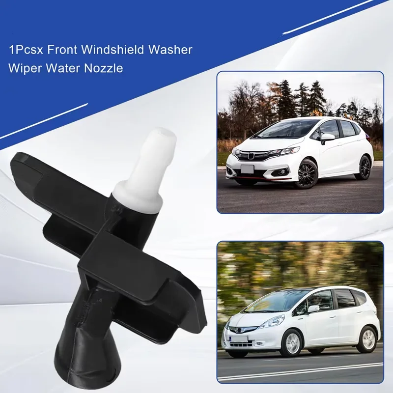 

2PC For Honda Jazz 2009-2015 Front Spray Windscreen Washer Jet 76810-TF0-G01 Car Windscreen Wipers Accessories