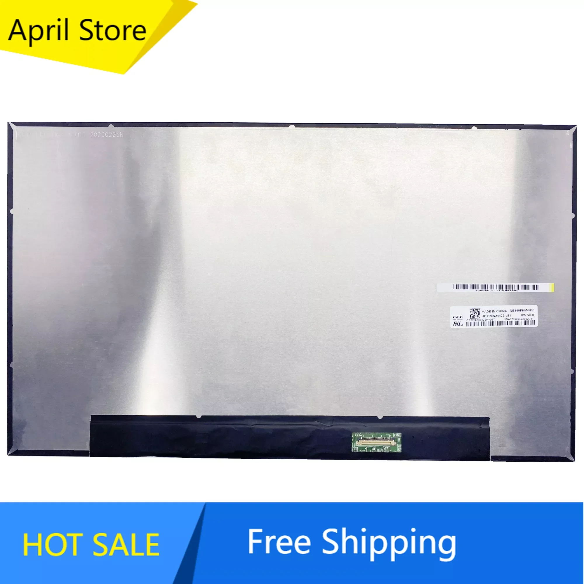 

NE140FHM-N63 NE140FHM N63 14.0 inch Laptop LCD Screen Display Panel 1920*1080 EDP 30 Pins