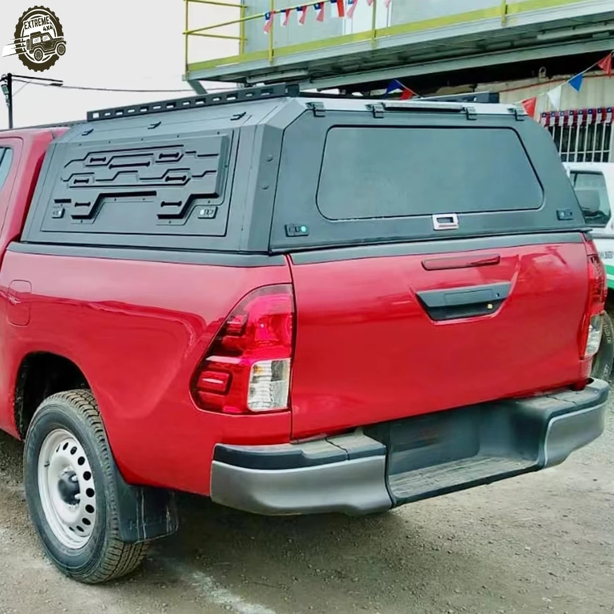 EXTREME New Design 4x4 Pickup Aluminium Hardtop Topper Camper Truck Canopy for Hilux Revo Rocco 2016-2024.