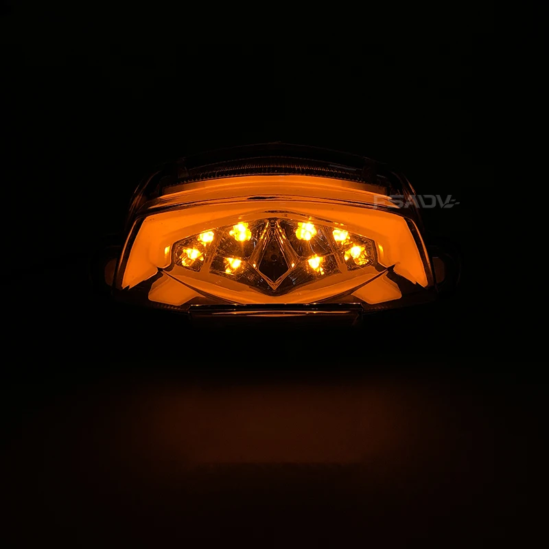 For SUZUKI GSX-S750 Motorcycle Rear Tail Light GSXS750 GSX-S GSXS 750 2017-2023 2022 Brake Turn Signals Integrated LED Light