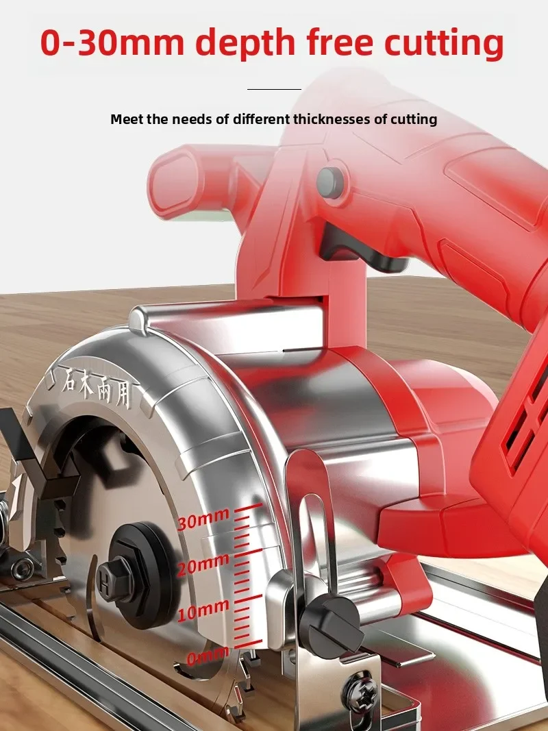 110V/220V Brushless Cordless Circular Saw Lithium Battery Woodworking Cutting Tool Electric Power Tools AR