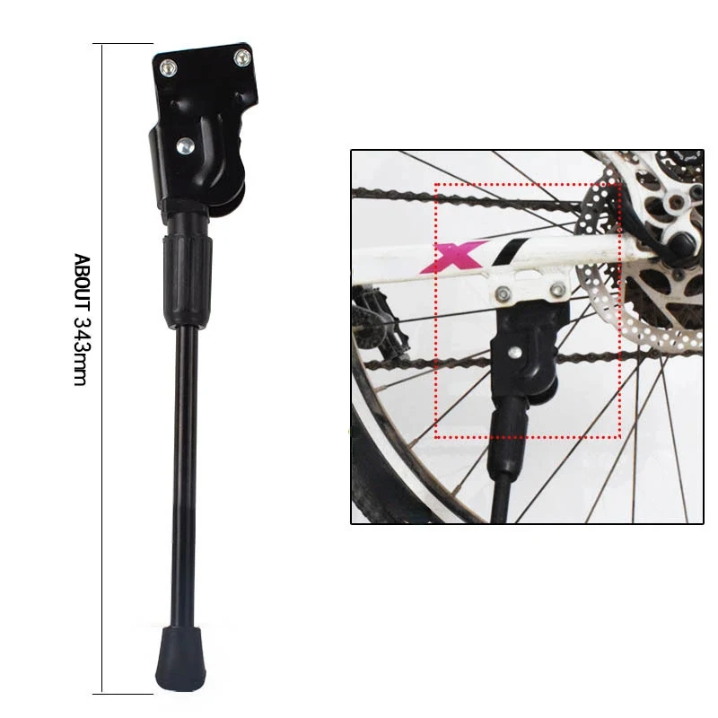 Universal Motorcycle Adjustable Bracket Side Bracket Parking Foot Support Tripod Bracket For Scooter Electric Bike