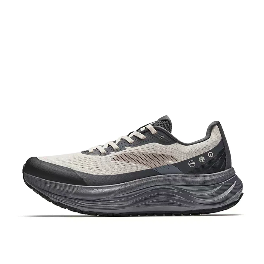 Anta Travel Step 2: Minimalistische, vielseitige, rutschfeste und langlebige Pendler-Sneaker für Herren – Stoff und Gummi, Low-Top, 112615545-5