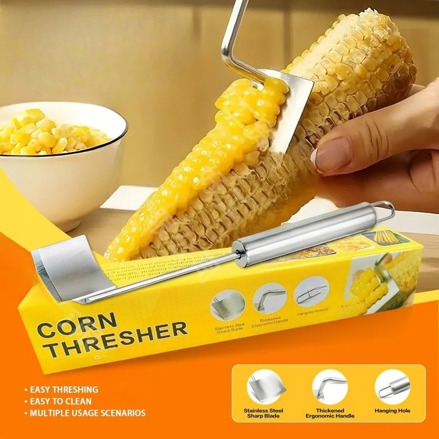 

Corn shovel stainless steel corn peeling easy-to-use tools threshing separation corn planer household kitchen peeler