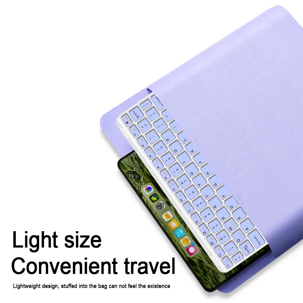 Wireless Keyboard With Touchpad For Huawei Apple Samsung Xiaomi Tablet 10 Inch Multiple Colors For Computer Gaming iPad Matepad view 5