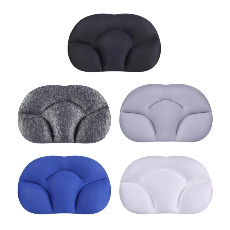 Neck Support Pillow with Memory Foam Eggs Shape Head Massager Cushions for Side, Back, and Stomach Sleepers Drop Shipping