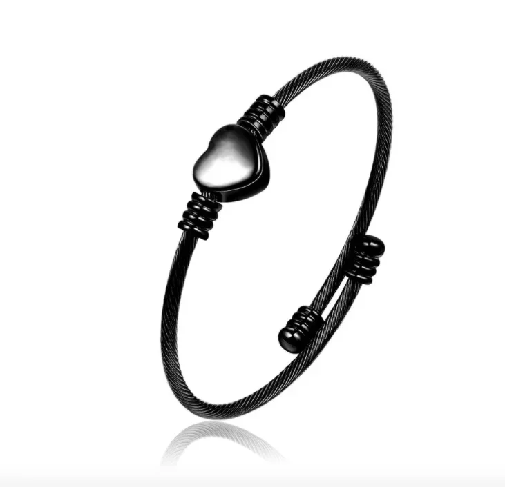 CTB2 Aço Inoxidável Pulseira Buda, Pulseira Masculina de Pulso Jóias