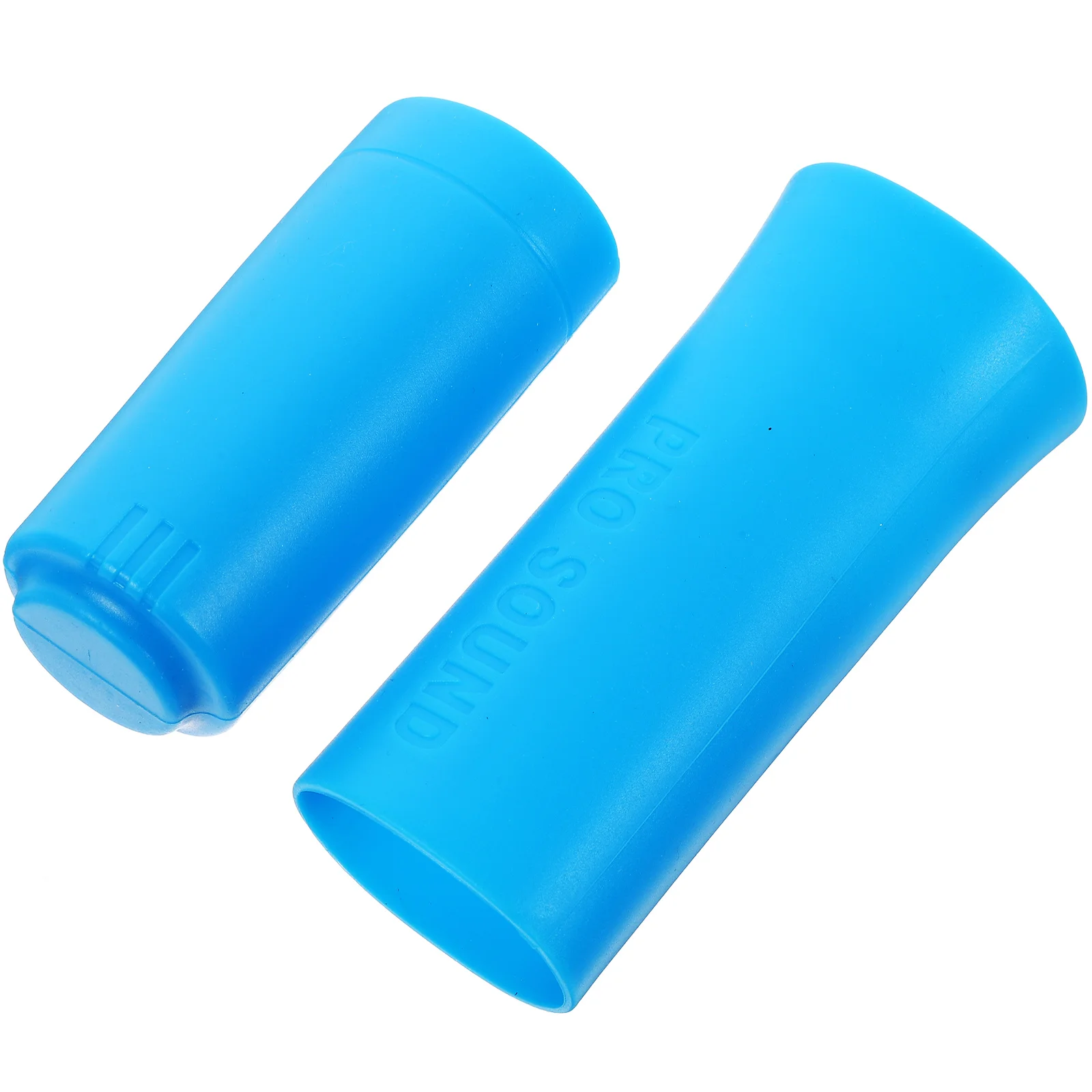 

Mic Microphone Cover Case Simple Hygiene Covers Anti-drop Rings Blue Shockproof
