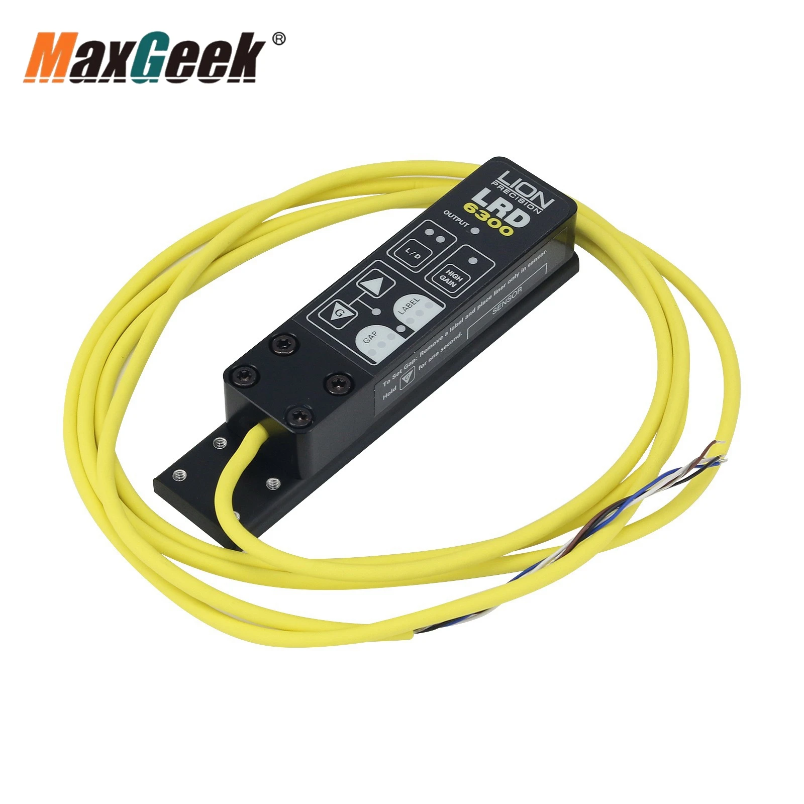 

Maxgeek LRD6300 Capacitive Label Sensor Original High-Precision Sensor for LION PRECISION