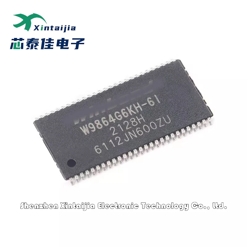 1PCS W9864G6KH-6I TSOP-54 Dynamic Random Access Memory 64Mb  100% brand new and authentic, ready to ship in stock