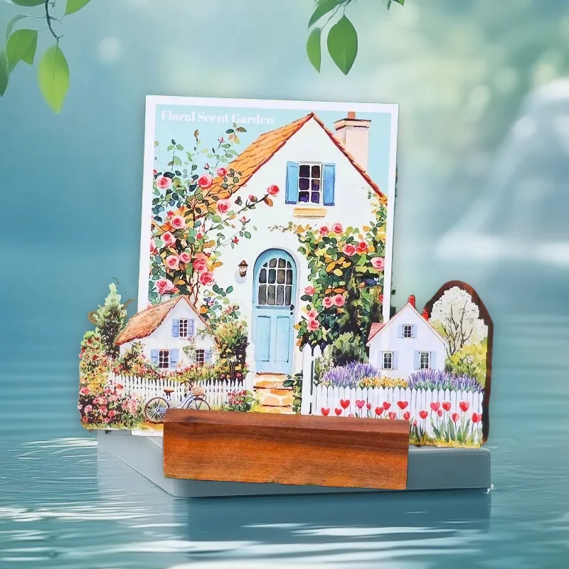 Town Stories Series PET Sticker Pack 30Pcs House Themed Decor for Daily Journal Planner