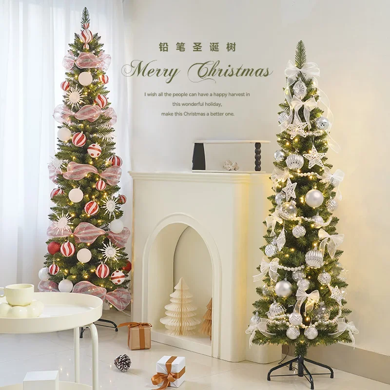 Christmas Decorations Pencil Tree Package Simulation Encryption New Christmas Tree Living Room Home DIY Ornament Landing