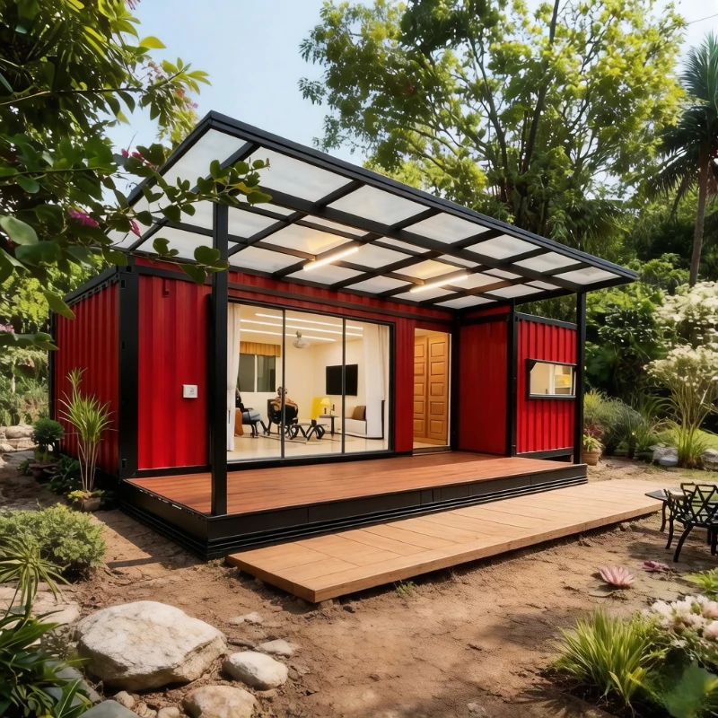 20ft 40ft Expandable Container House Prefabricated Prefab Tiny House Mobile Folding Room Modular Home Portable Garden Rooms