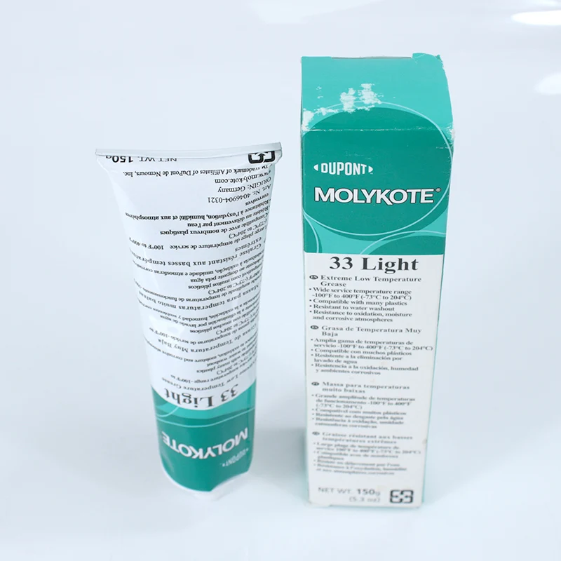 Original Dow Corning Molykote 33 Low Temperature Grease Medium or Light Extreme Silicone Grease for Light-Load Application