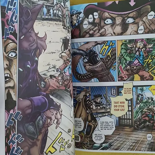 Steel Ball Run Vol.1-3 Manga Book JOJO's Bizarre Adventure Part7 Japanese Youth Comic Books English Comic Books - Image 4