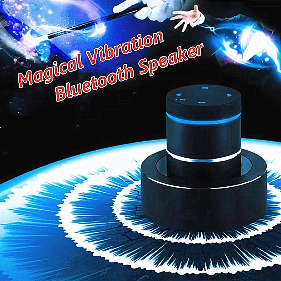 

26w Magical Vibration Bluetooth Speaker Wireless Vibrating Speaker Music Sound Subwoofer Neighbor Sound Adin Vibro Speakers 2025