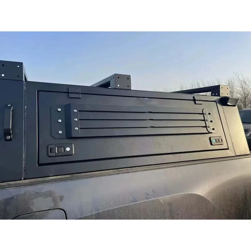 

Самый продаваемый полувысокий тент-кунг из алюминиевого сплава для пикапов 4x4, для короткой платформы Tacoma, высокое качество