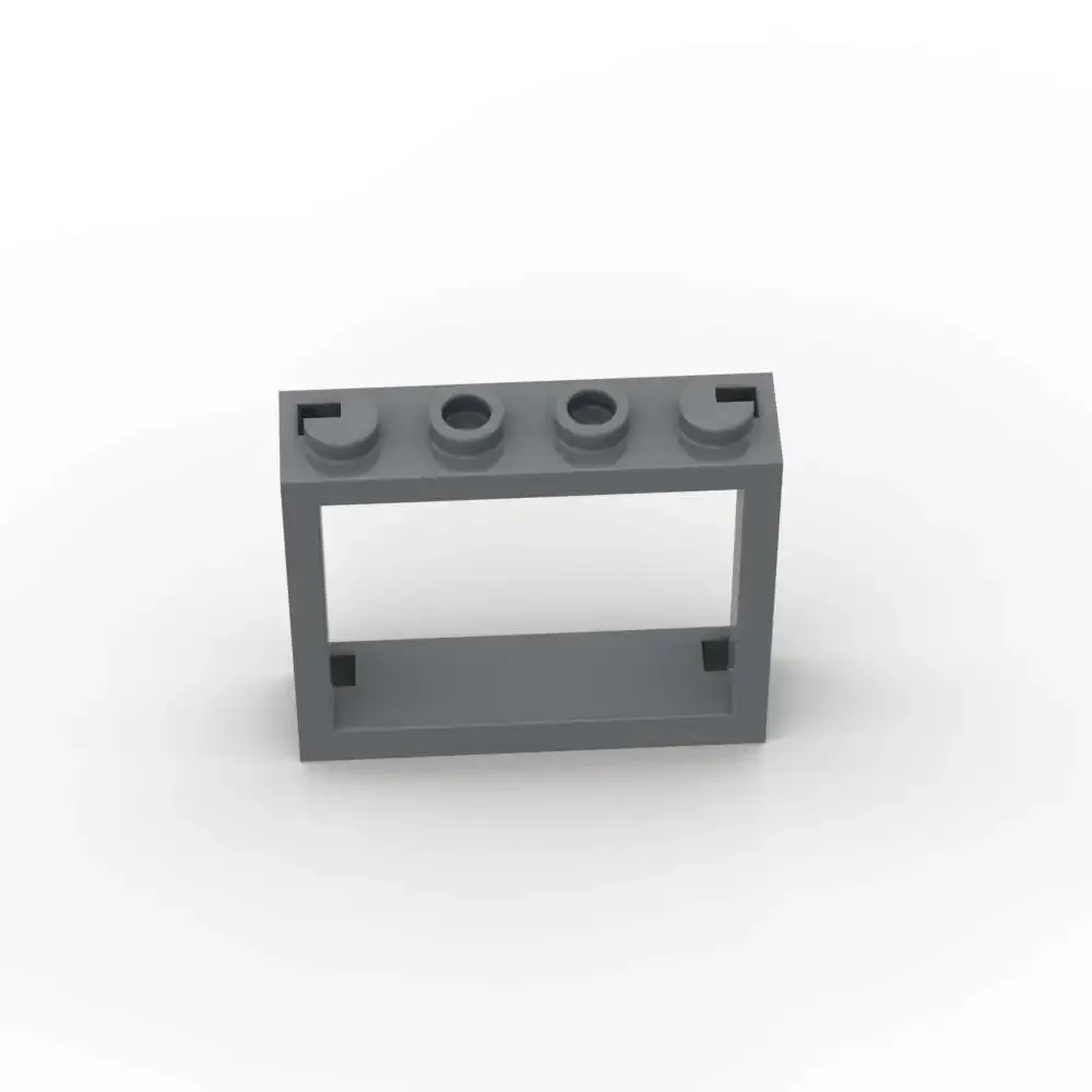 MOC 10 قطعة نافذة 60594 لا علامات تبويب مصراع التراص الطوب البديل 1x4x3 اللبنات لعبة الإبداعية الكبار الأولاد هدية عيد