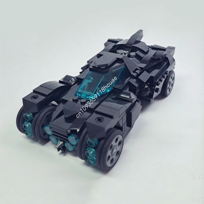 538pcs MOC Arkham Knight Batmobil Combat Mode 2 Model Building Toy Blocks DIY Idea Education Christmas Gift Brick Kids Birthday