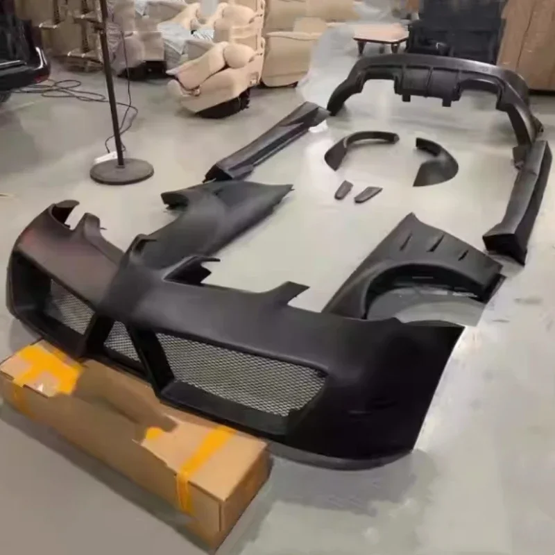 

Широкий комплект кузова автомобиля для Mercedes Benz SLK R171 04-10, модифицированный передний задний бампер, боковая юбка, крыло, колесо, брови