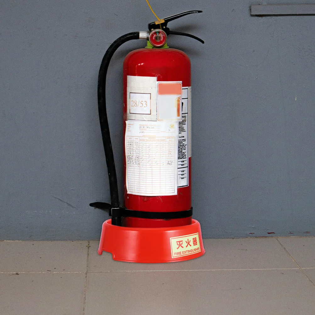 소화기 베이스 오소리 벽걸이 후크 형광 플라스틱 장착 브래킷 행거