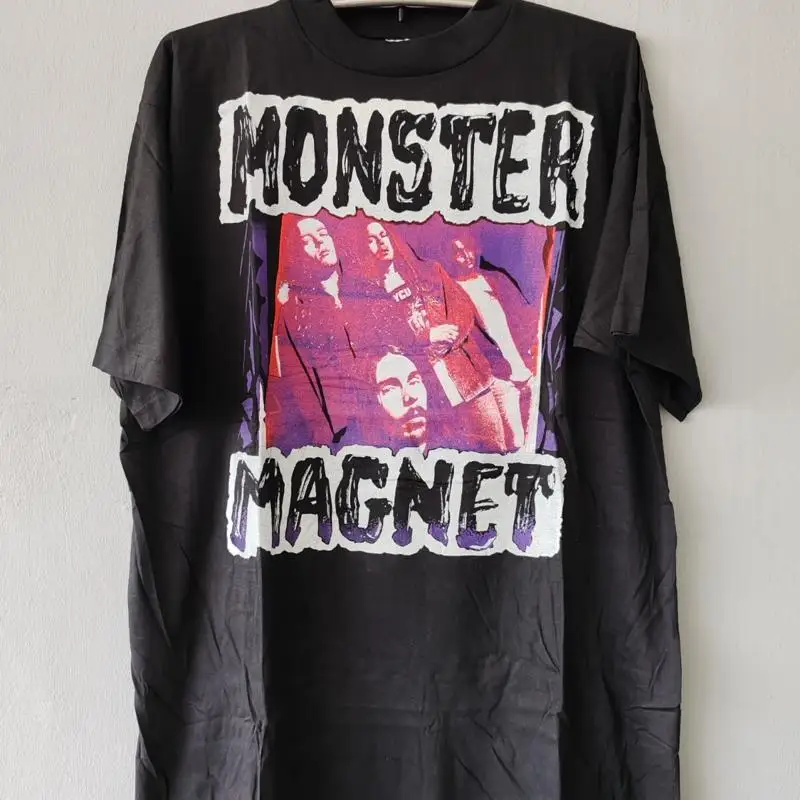 Camiseta Vtg Monster Magnet Deadstock The Atomic Bitchwax COC Red Fang