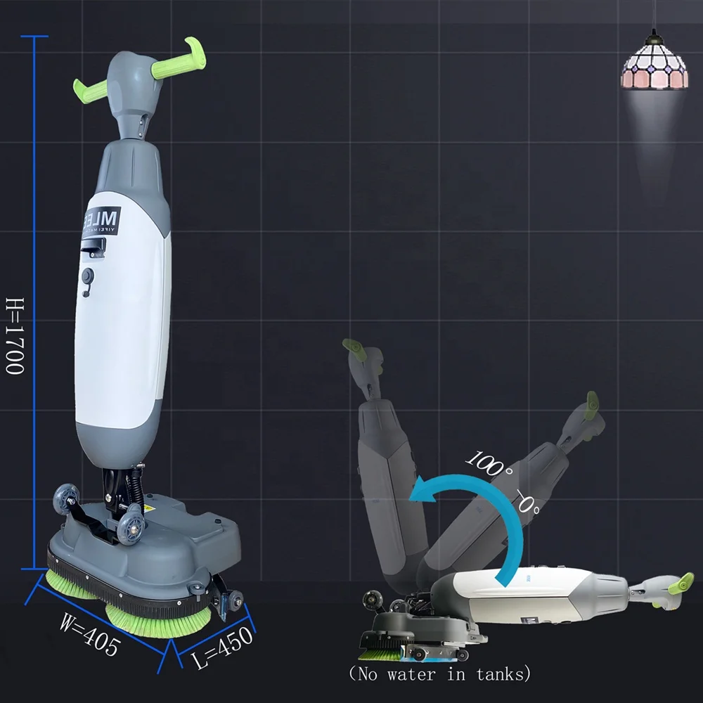 MLEE100H 430 мм перезаряжаемая литиевая батарея для очистки пола коммерческий скруббер для пола