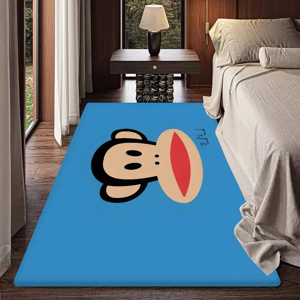 Fashion P-Paul F-Frank Floor Mat Retro Multiple Choice Living Room Kitchen Rug Non-Slip Modern Home Decor