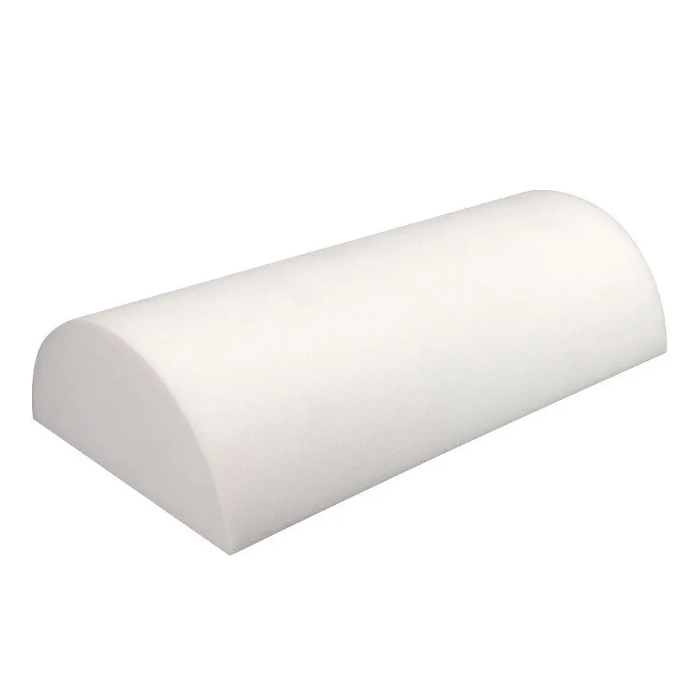 

Ergonomic Semi Cylindrical Footrest Pillow Medical Grade Foam Hypoallergenic Non Deforming Supportive Leg Pillow Portable Foot