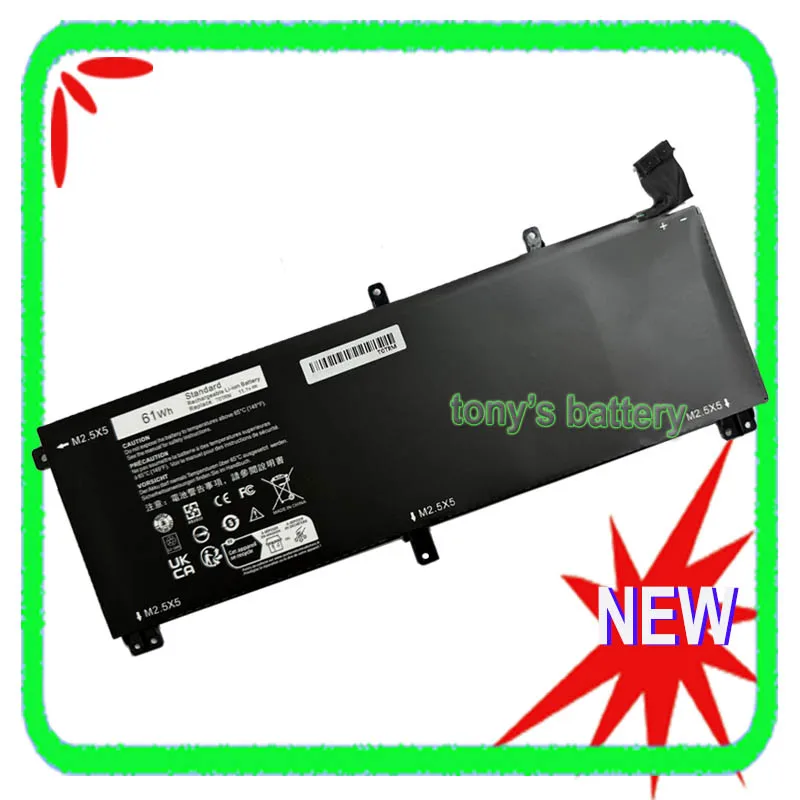 New TOTRM T0TRM Laptop Battery For Dell XPS 15 9530 9535 Precision M3800 With 2.5