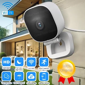 Bilashmart 4K Mini Wifi Security Camera Ip65 Waterproof Color Night Vision Motion Detect Surveillance Monitor with 2 Way Audio 2026