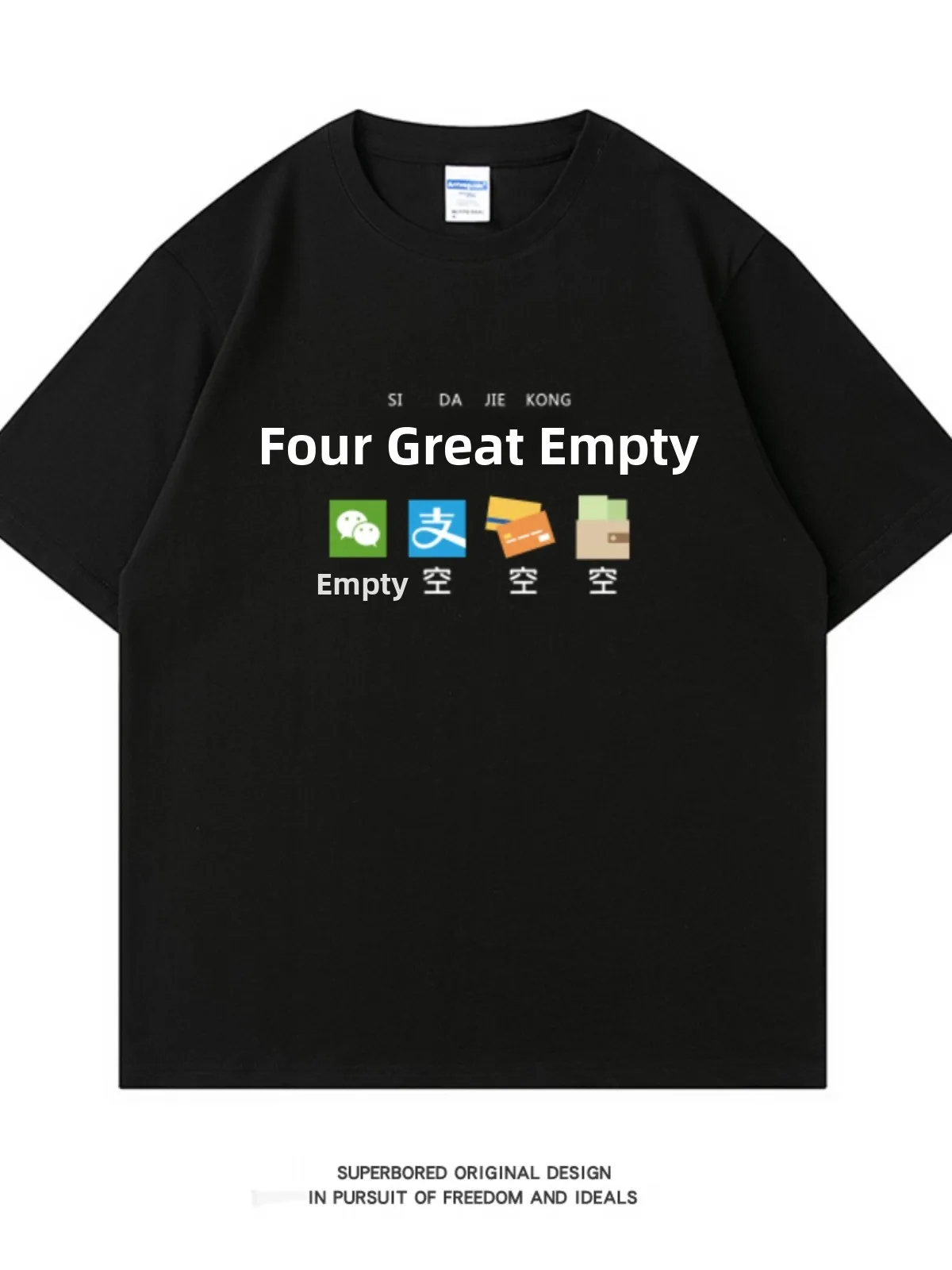 00% Puur Katoen plus Size 300 Pou ort Sve Gedrukt T-shirt Vrouwen Zomer Losse Mid-Lengte Casual f Sve top