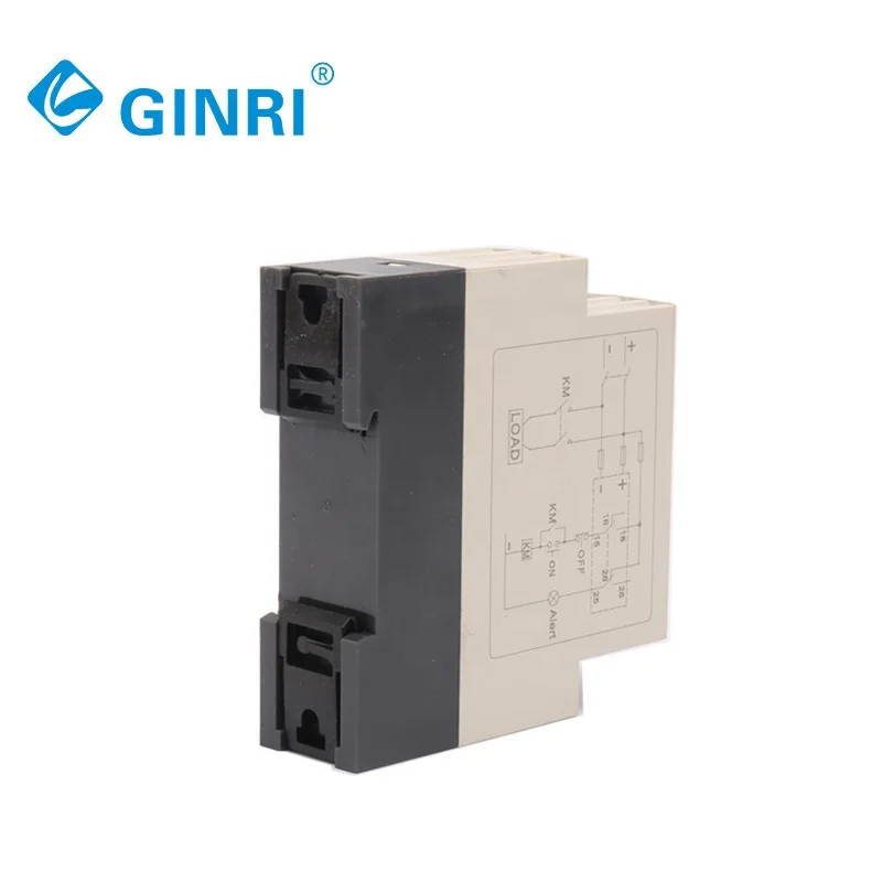 GINRI DC12V 24V 36V 48V    DVRD Voltage Monitor Relay Over Under Voltage Protection Relay