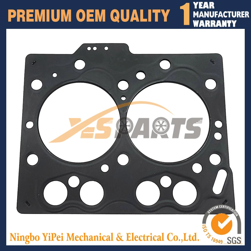 2TNE68 2D68E Full Overhaul Head Gasket Kit For Yanmar Engine TB108 A2C Excavator