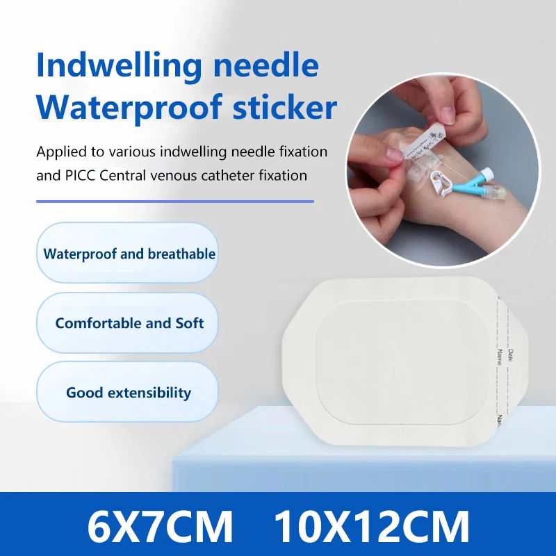 5-vellen transparante filmdressing waterdicht wondverband zelfklevende pleisters postoperatieve douche of IV-schild tattoo