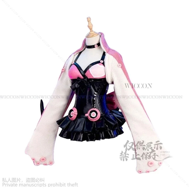 Spiel totoro ken cosplay glückliche Einstellung neko pelzigen lolita sexy Kostüm für erwachsene Frauen Mädchen Requisiten Halloween Party Anzug