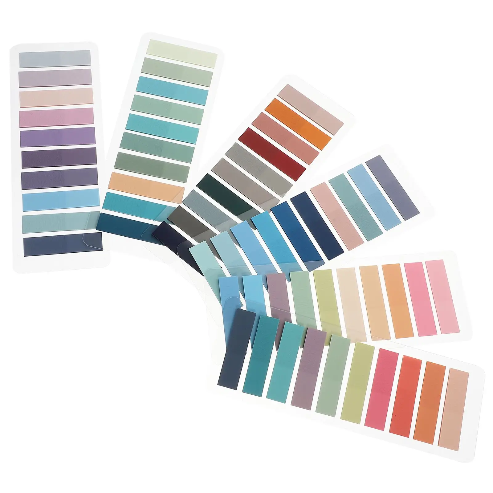 

1200pcs Handwritten Stickers Book Sticky Tabs Self Adhesive Note Tabs Bookmarks Page Markers Bright Colors Anti Wear