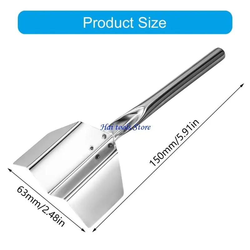 X37E Accuracy Fit Corner Tool Stainless Steel For Smooth Front Finishing Work