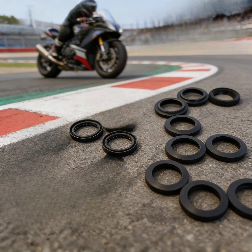 

41x53x10.5 41*53*10.5 Front Shock Fork Damper Oil Seal 41 53 Dust Cover For KAWASAKI GPZ800 GPZ900R GTR1000 ZG A9 A11 1984-1996