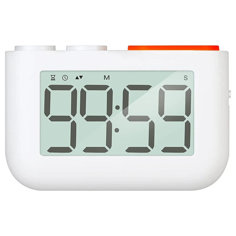 Timer, Kitchen Timer For Cooking, Classroom Timer For Kids, Magnetic Digital Stopwatch Clock Timer For Teacher, Study