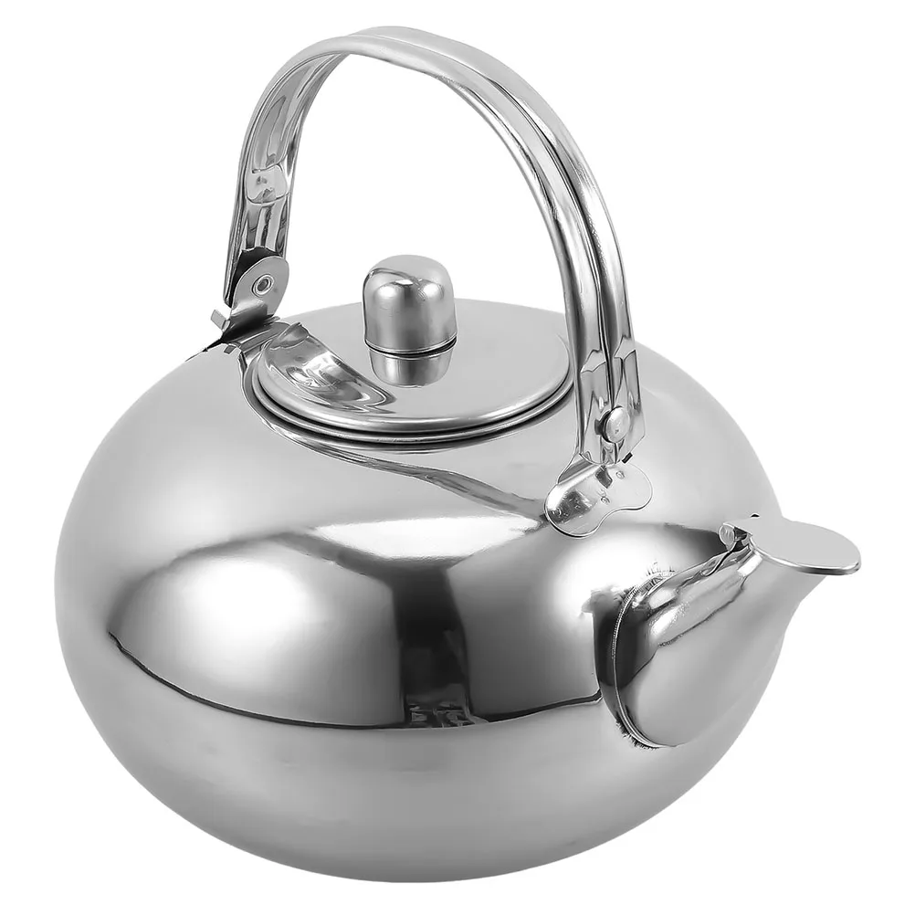 

Stainless Steel Teapot Kettle for Stove Top Infuser Builtin Filter Large Capacity Elegant Design Quick Heating Tea