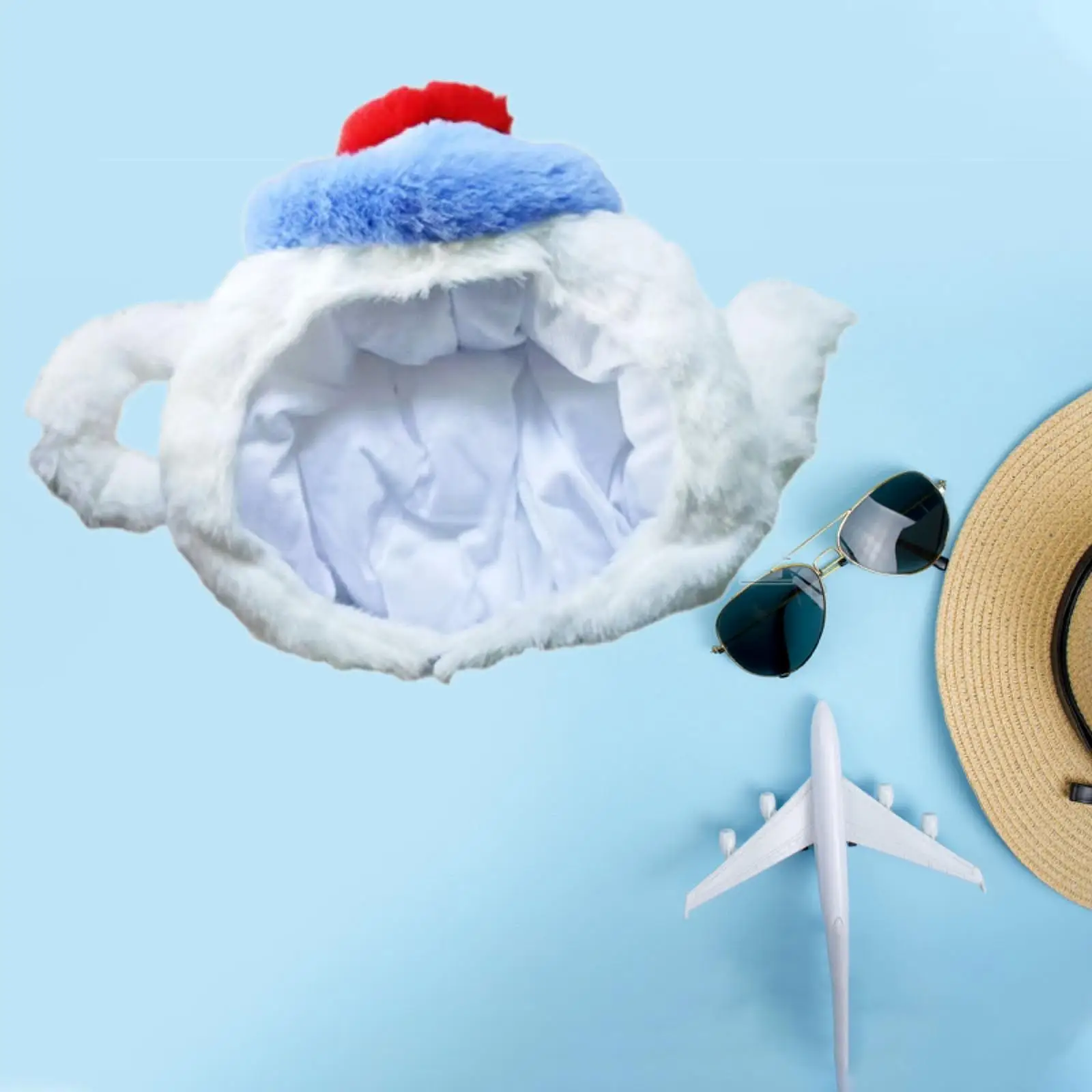 

Cartoon Headgear Teapot Lovely Plush Hat for Novelty Cosplay Role Play Holiday